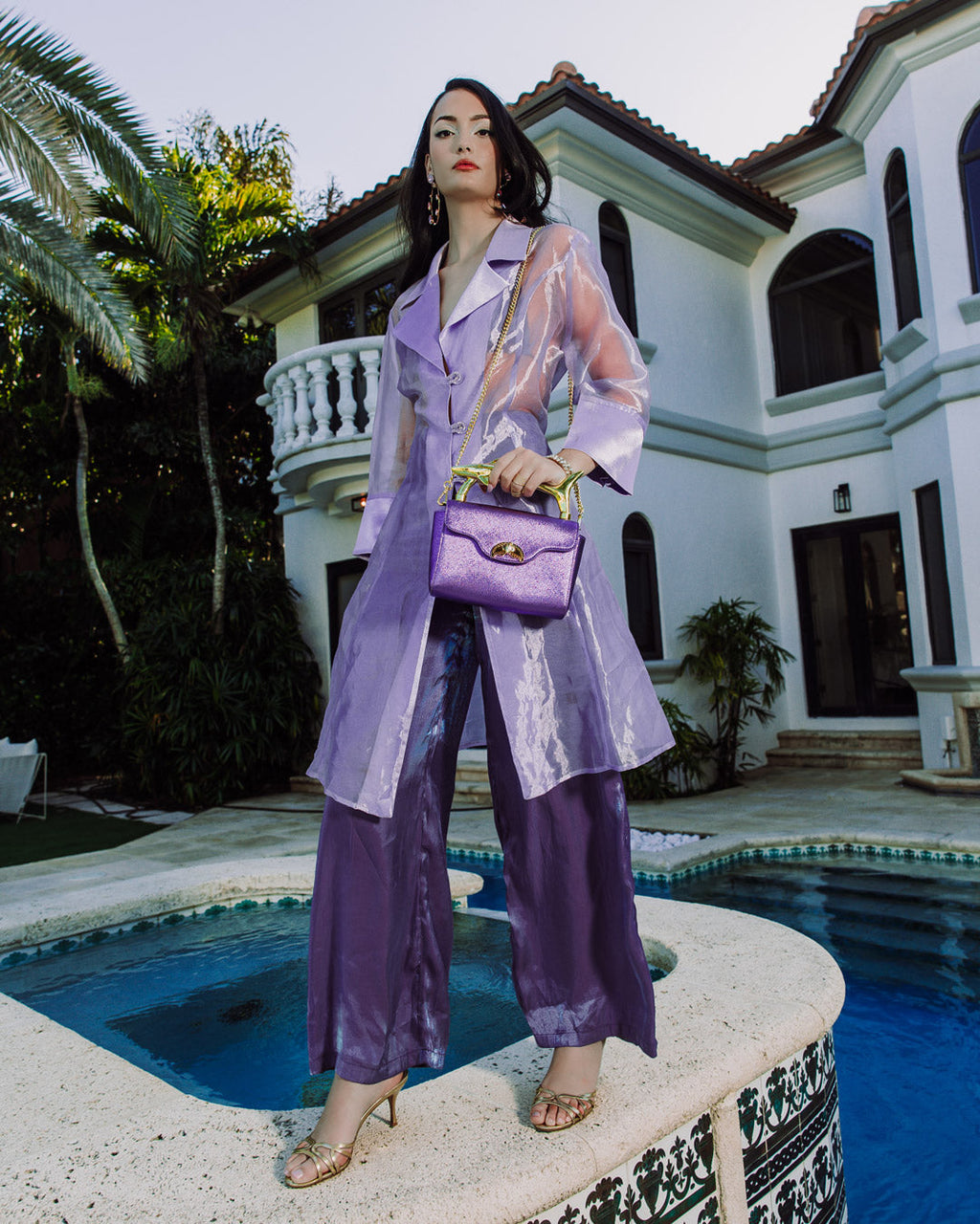 SHARKS OF THE GOLD OCEAN CLUTCH